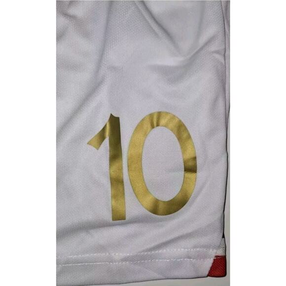 Francia Soccer set 2 pc short and jersey #10 Size 28 (39) - Picture 6 of 10